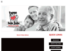 Tablet Screenshot of paysonseniorcenter.org